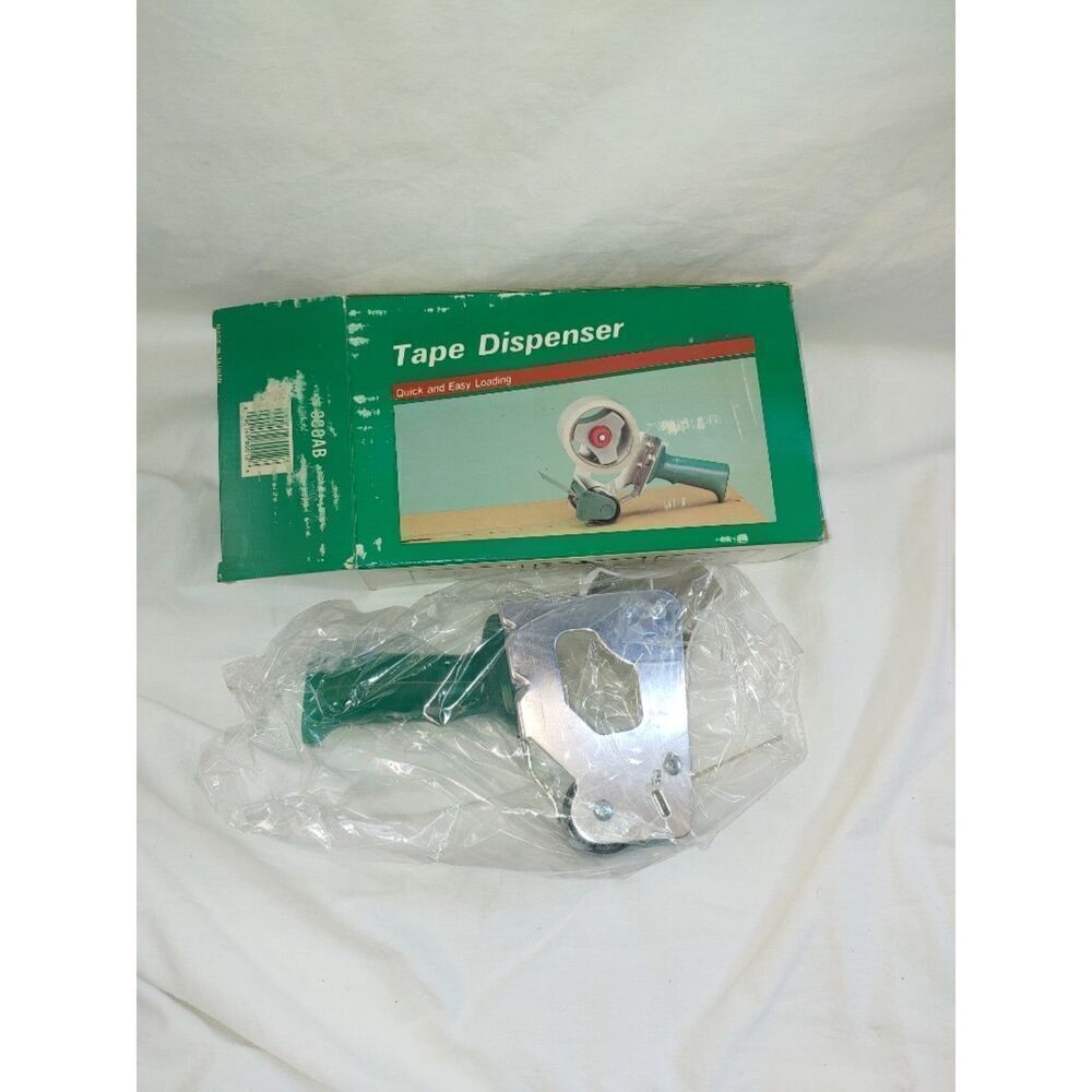Packing Tape Dispenser.  BRAND NEW. NEVER USED. COMES IN ORIGINAL BOX